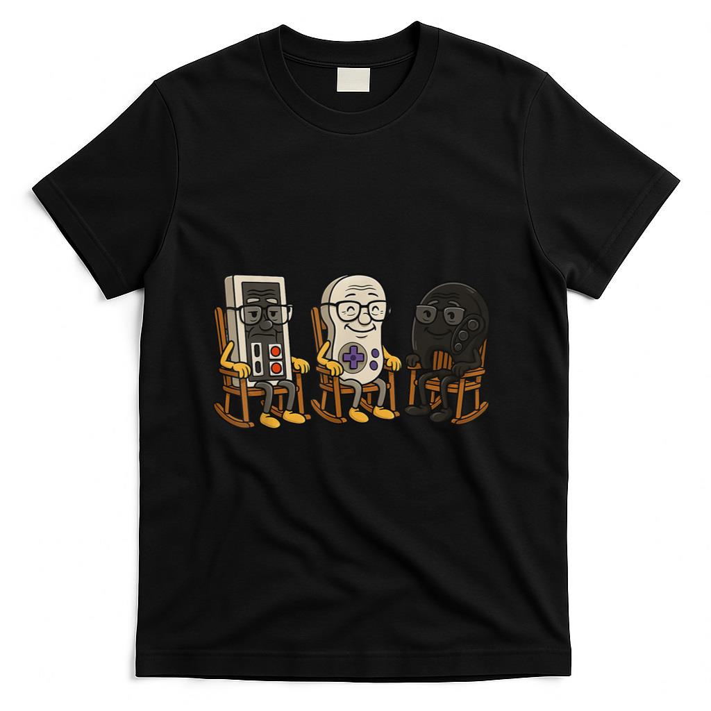 Retro Nostalgia - Funny Old Gamer Gaming Retro 90s 80s Video Game Old Gamer T-Shirt
