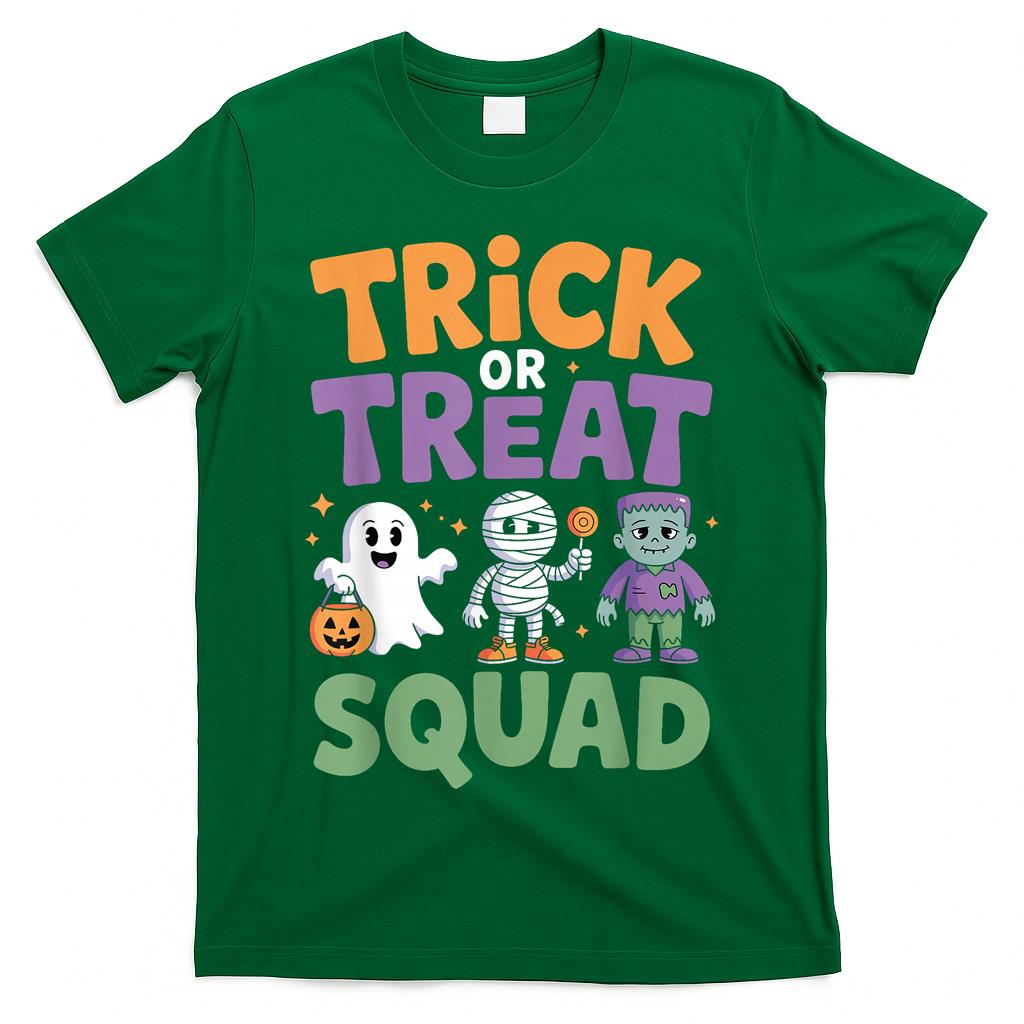 Trick or Treat Squad Pastel Candy T-Shirt