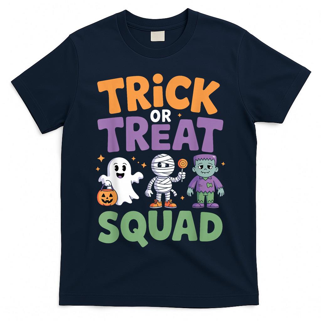 Trick or Treat Squad Pastel Candy T-Shirt
