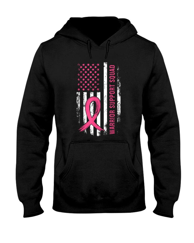 Breast Cancer Support Squad Pink Ribbon T-Shirt