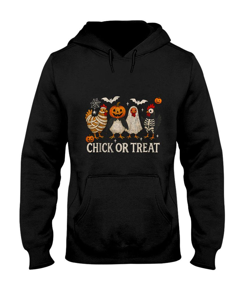 Chick Or Treat Spooky Chicken Halloween Funny Trick Or Treat  Style 1 T-Shirt
