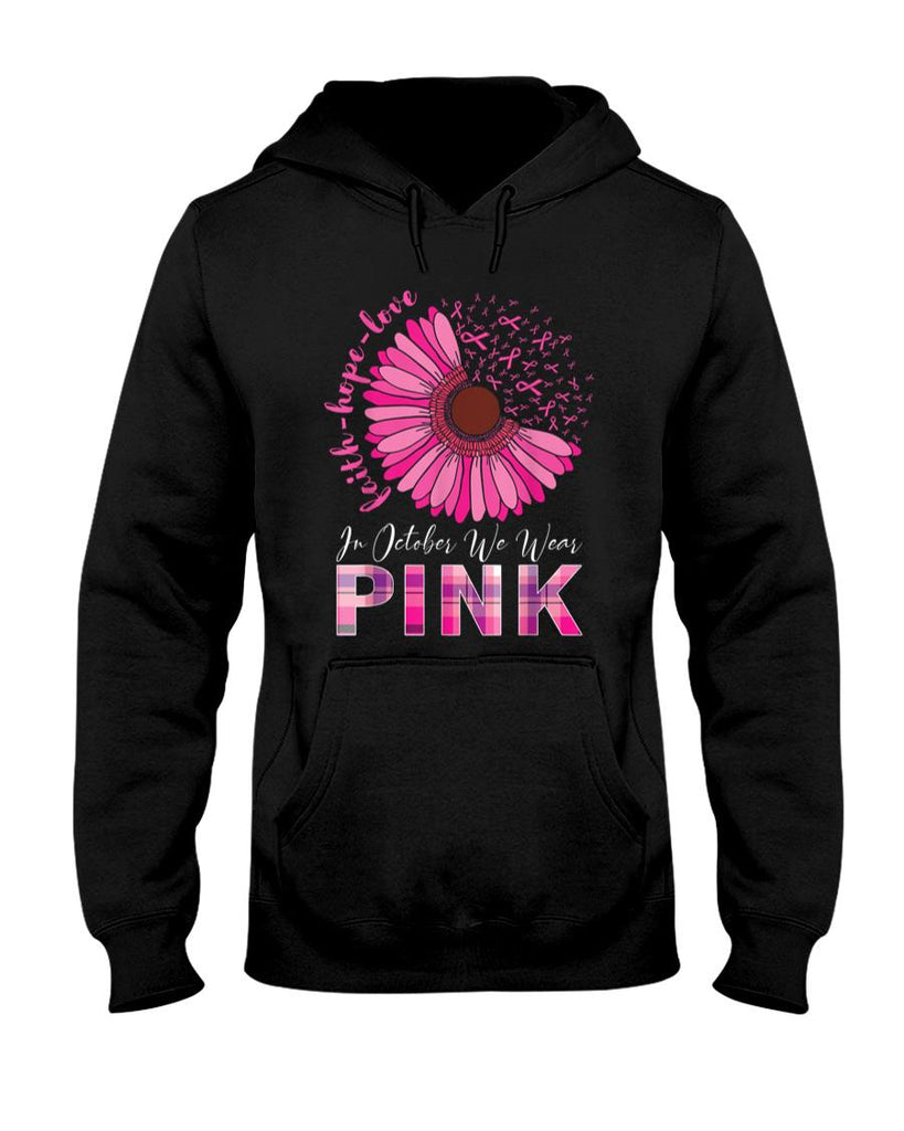 In October We Wear Pink Breast Cancer Awareness T-Shirt_2