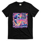 Retro Nostalgia - EAT THE RICH 90S NOSTALGIA WHALE ORCA YAHCT RETRO T-Shirt