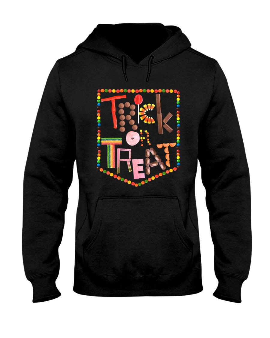 Trick or Treat made with Candy  Colorful and happy Fun Candy Design  Happy Halloween Classic T-Shi T-Shirt