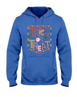 Trick or Treat made with Candy  Colorful and happy Fun Candy Design  Happy Halloween Classic T-Shi T-Shirt