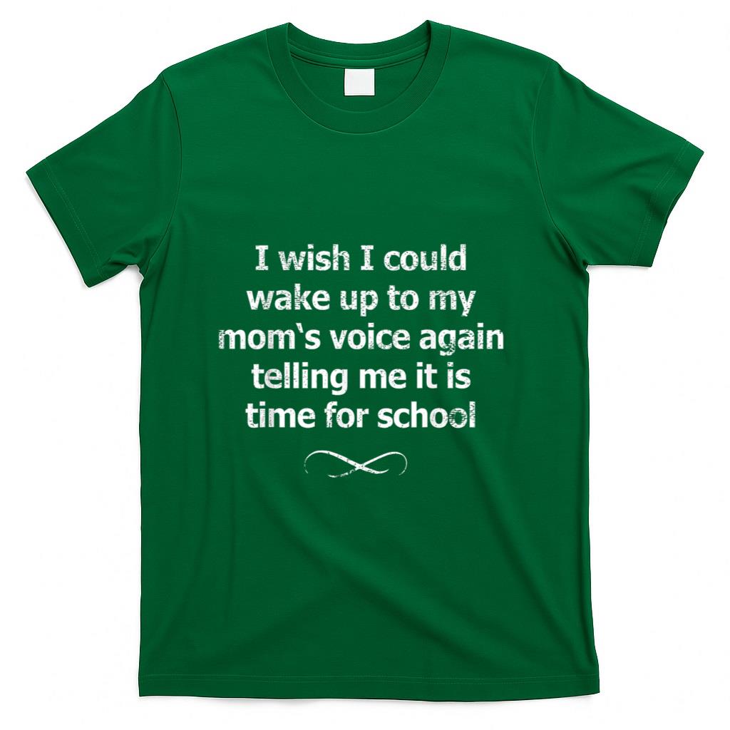 Retro Nostalgia - Retro Miss My Mom's Voice Nostalgic 90s School Memory T-Shirt
