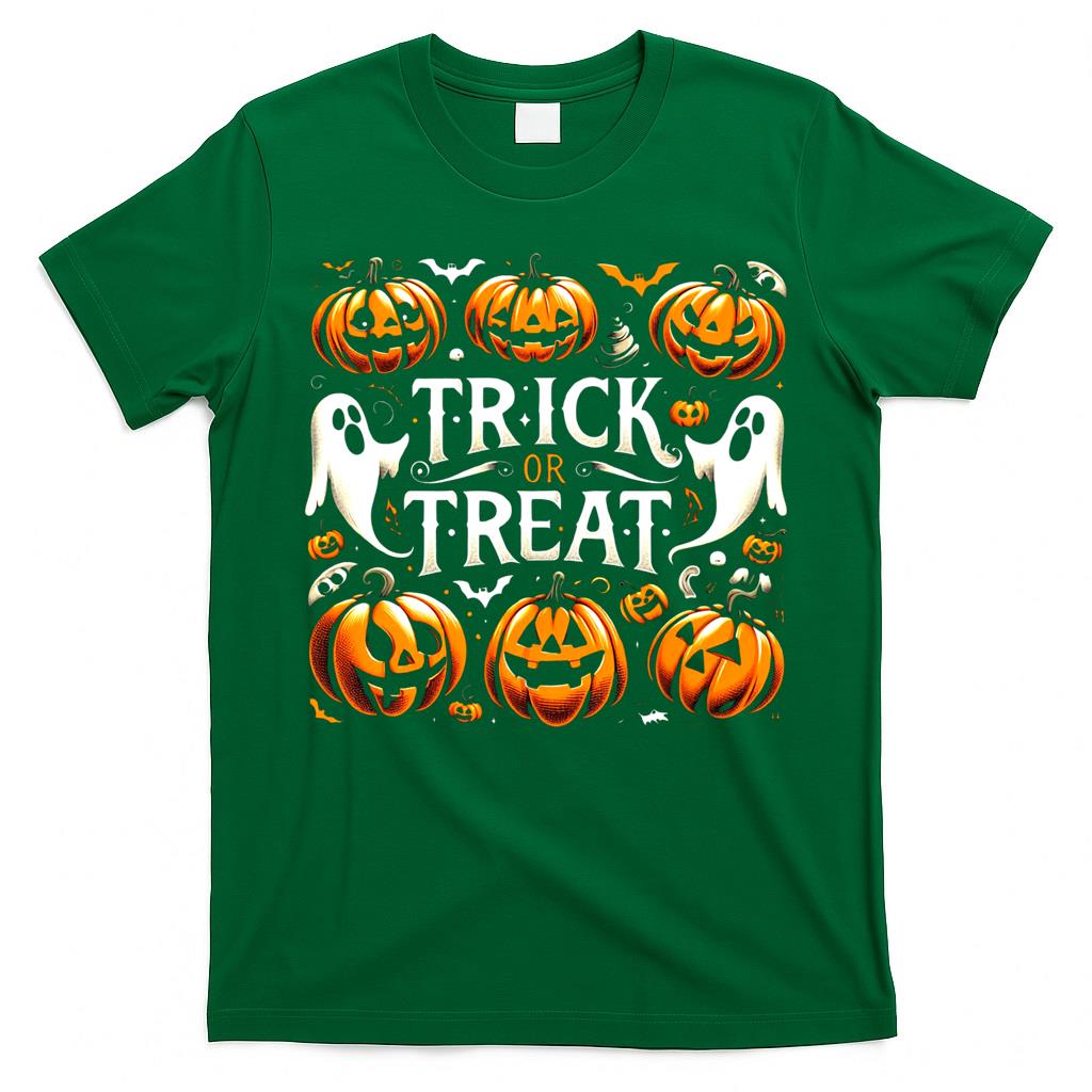 cute and funny halloween ghost, trick or treat Essential T-Shirt