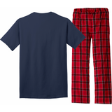 Tiger On Saturday Saint On Sunday Louisiana Football Pajama Set