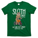 Sloth Hunting Team Lazy DIY Halloween Costume Trick Or Treat T-Shirt