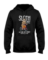 Sloth Hunting Team Lazy DIY Halloween Costume Trick Or Treat T-Shirt