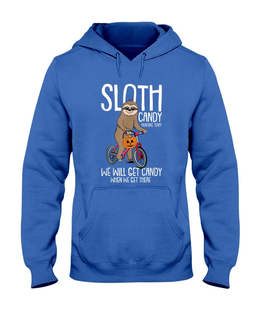 Sloth Hunting Team Lazy DIY Halloween Costume Trick Or Treat T-Shirt