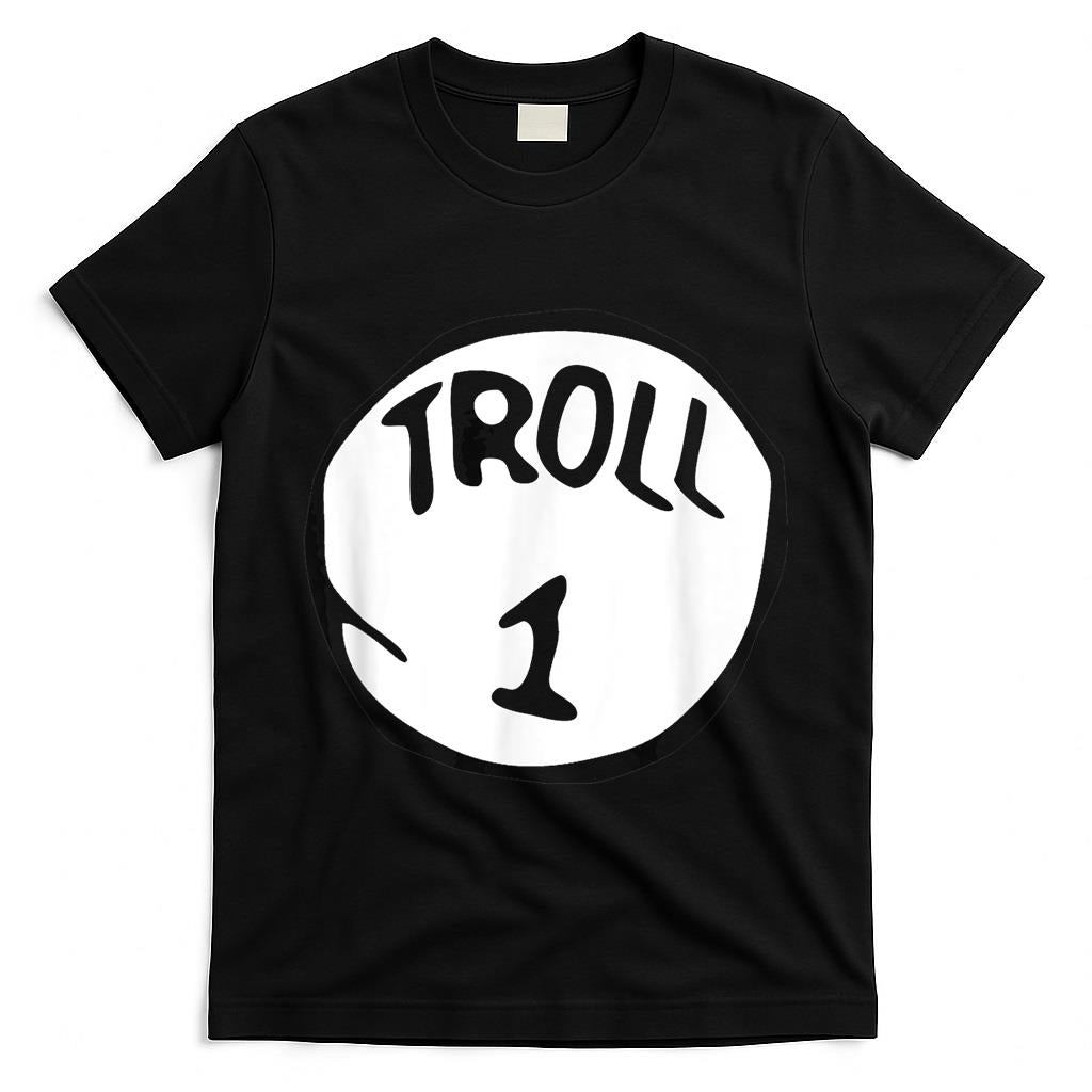 Troll 1 Trick or Treat Simple Group Halloween Costume T-Shirt
