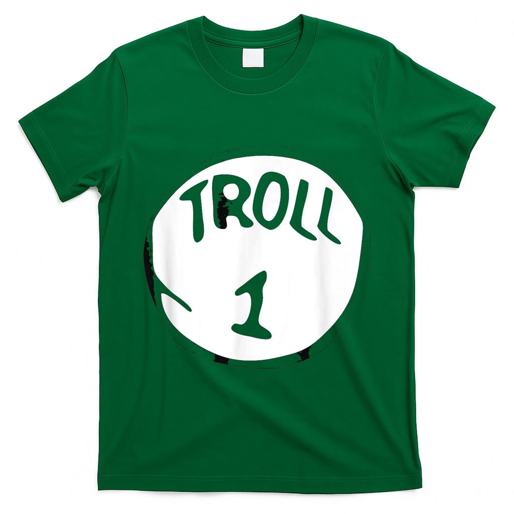 Troll 1 Trick or Treat Simple Group Halloween Costume T-Shirt