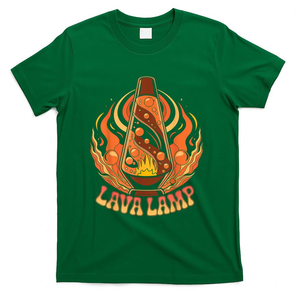 Retro Nostalgia - Lava Lamp Nostalgia Graphic T-Shirt