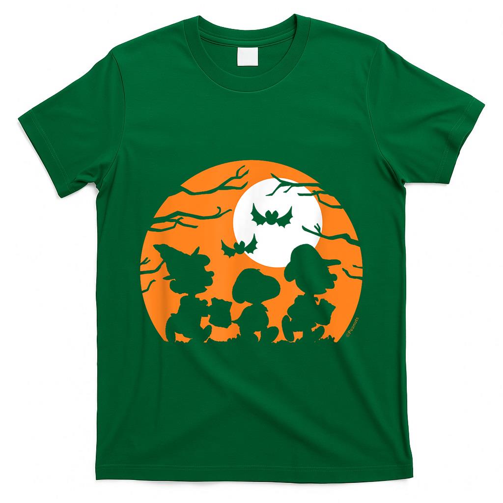 Peanuts - Halloween - Trick Or treat Silhouettes T-Shirt