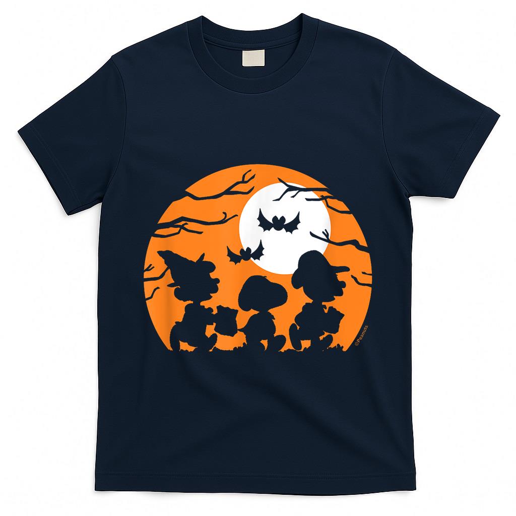 Peanuts - Halloween - Trick Or treat Silhouettes T-Shirt