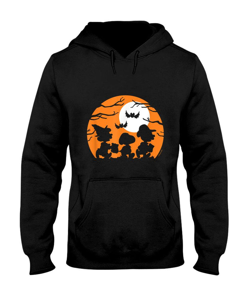 Peanuts - Halloween - Trick Or treat Silhouettes T-Shirt