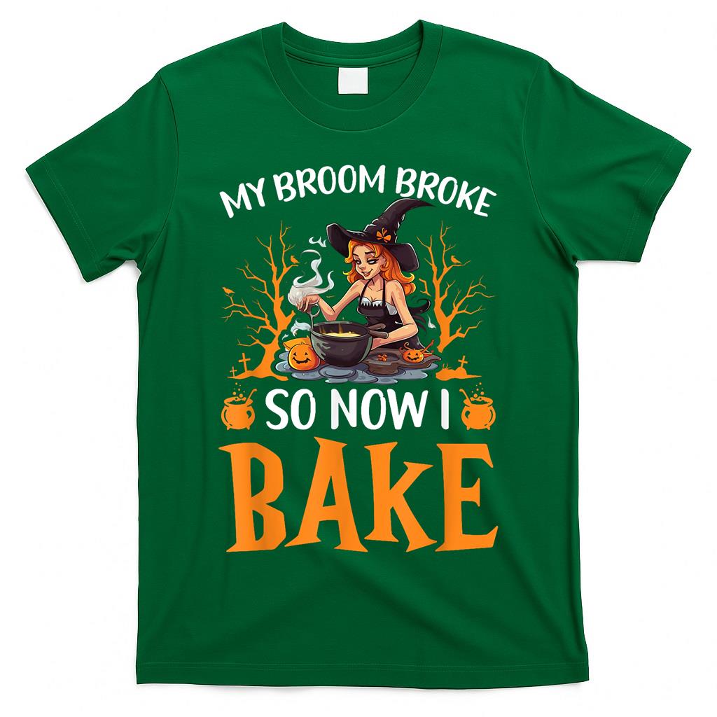 Baking Halloween Trick Or Treat Baker Cupcake Bakery T-Shirt