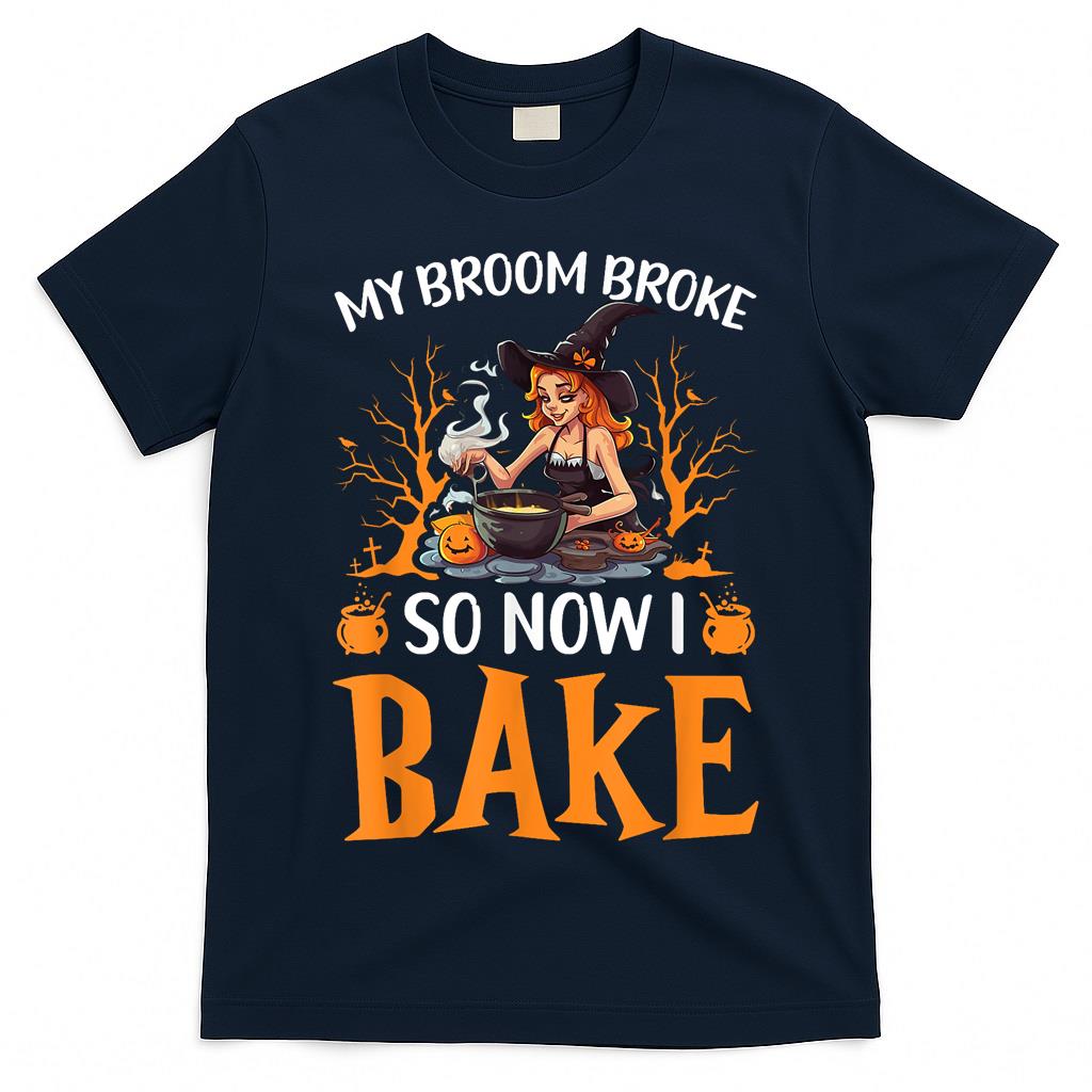 Baking Halloween Trick Or Treat Baker Cupcake Bakery T-Shirt