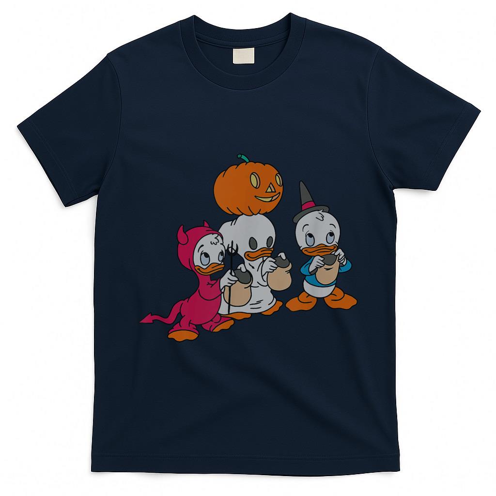 Disney DuckTales Halloween Trick Or Treat Costume Portrait T-Shirt