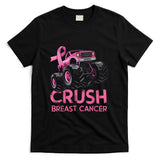 Crush Breast Cancer Awareness Truck pink for kids T-Shirt