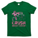 Crush Breast Cancer Awareness Truck pink for kids T-Shirt