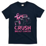Crush Breast Cancer Awareness Truck pink for kids T-Shirt