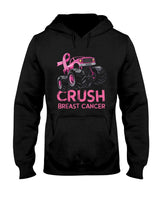Crush Breast Cancer Awareness Truck pink for kids T-Shirt