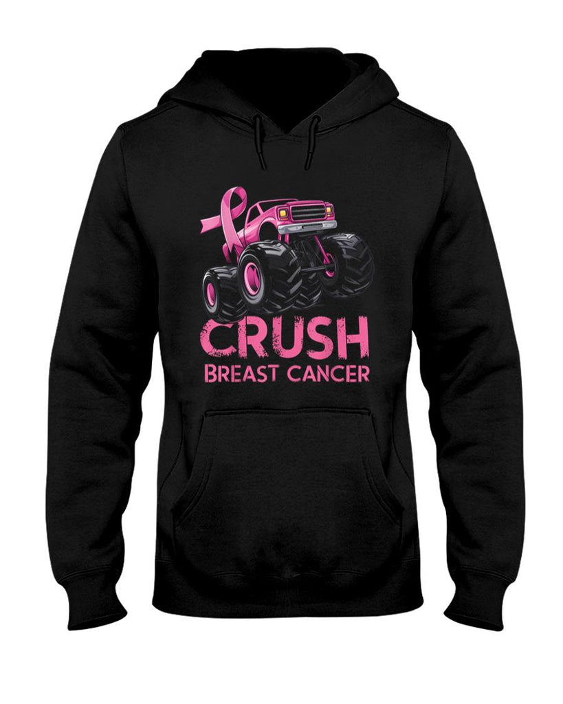 Crush Breast Cancer Awareness Truck pink for kids T-Shirt