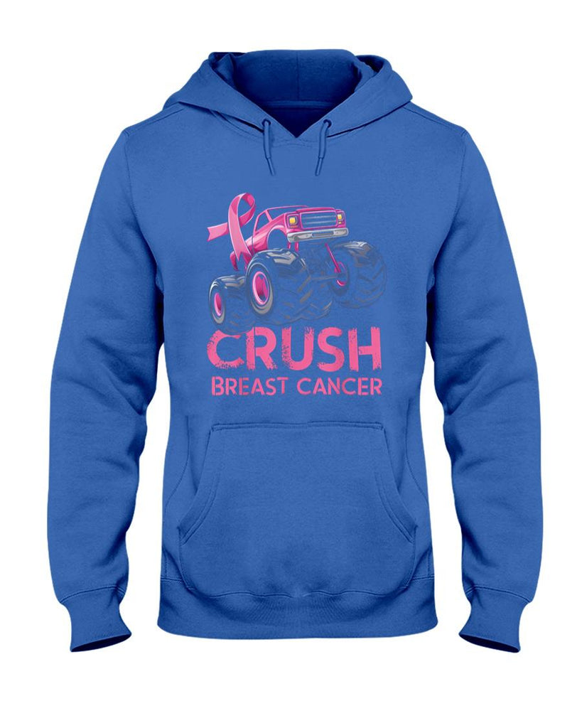 Crush Breast Cancer Awareness Truck pink for kids T-Shirt