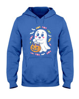Trick-or-Treat Ghost – Cute Halloween Candy Design Boxy T-Shirt