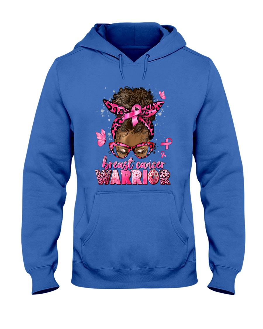 Breast Cancer Awareness Warrior Black Women Melanin Survivor T-Shirt