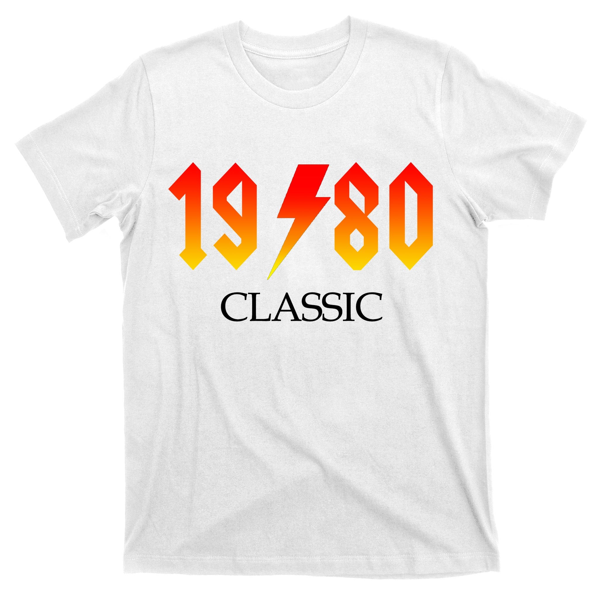 1980 Classic Rock 40th Birthday T-Shirt