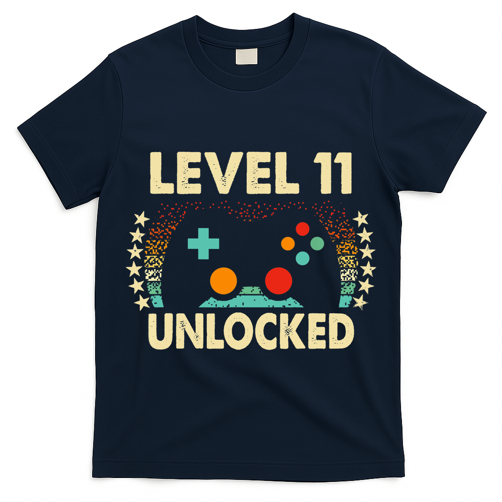 11th Birthday Gifts Boy Funny Gaming Video Gamer 11 Year Old T-Shirt