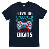 10th Birthday Gift For Boys Double Digits 10 Year Old Gifts Gamer Gift T-Shirt