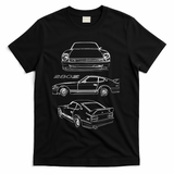 1978 Datsun 280z Vintage Jdm Tuner Collector Car T-Shirt - Black