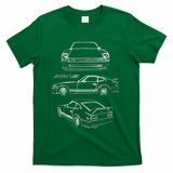 1978 Datsun 280z Vintage Jdm Tuner Collector Car T-Shirt - Green