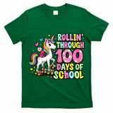 100 Days Of School Unicorn 100th Day Smarter Teacher Students T-Shirt