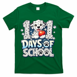 101 Days Of School Dog 100th Day Teacher Students T-Shirt