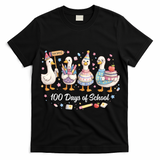 100 Days Of School Ducks Ducks Goose Teacher Student T-Shirt