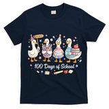 100 Days Of School Ducks Ducks Goose Teacher Student T-Shirt