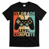1St Grade Graduation Level Complete Video Games T-Shirt - Black