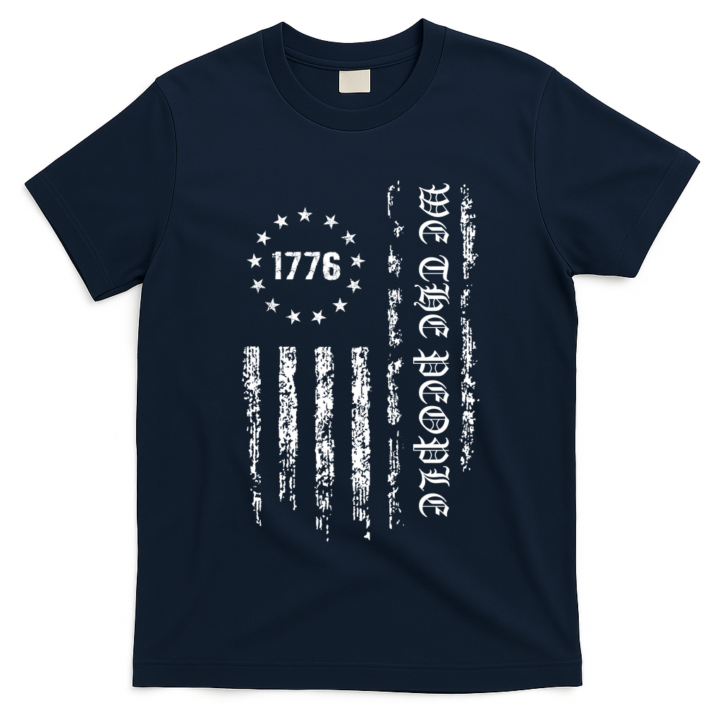 1776 Patriotic Grunge T-Shirt