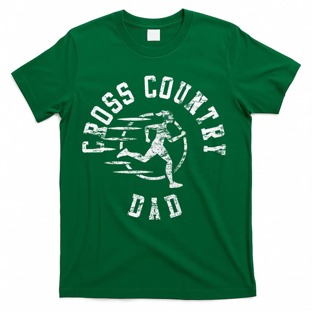 Vintage Cross Country Dad T-Shirt