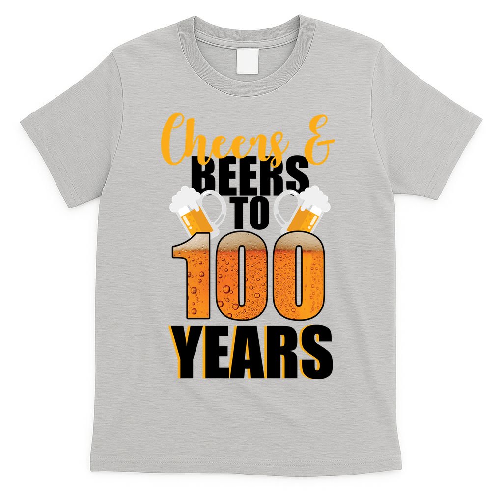 100th Birthday Cheers & Beers To 100 Years T-Shirt