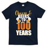 100th Birthday Cheers & Beers To 100 Years T-Shirt