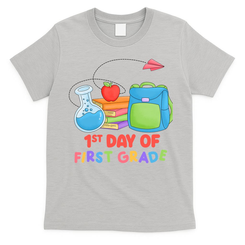 1st Day Of First Grade Cute Back To School T-Shirt