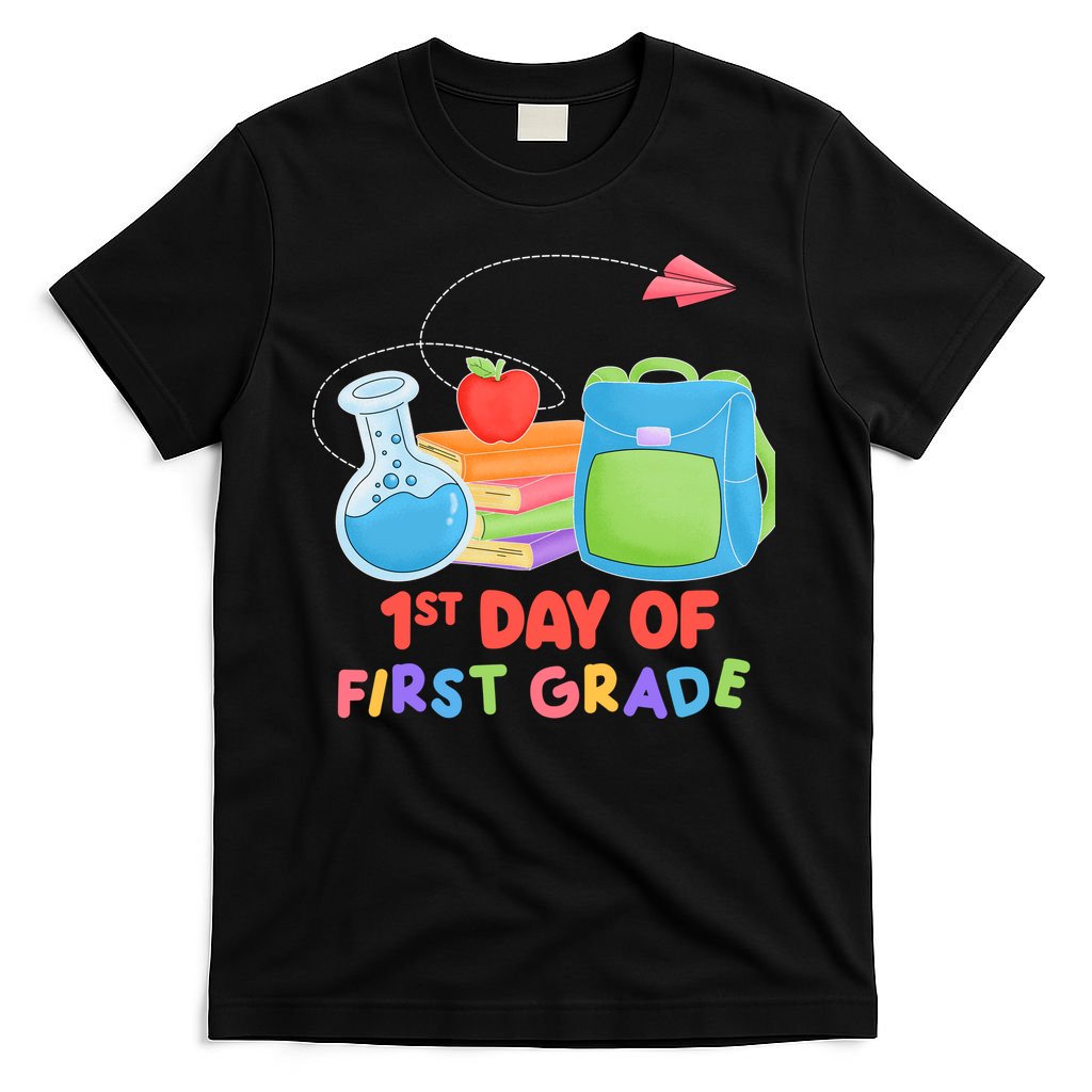 1st Day Of First Grade Cute Back To School T-Shirt
