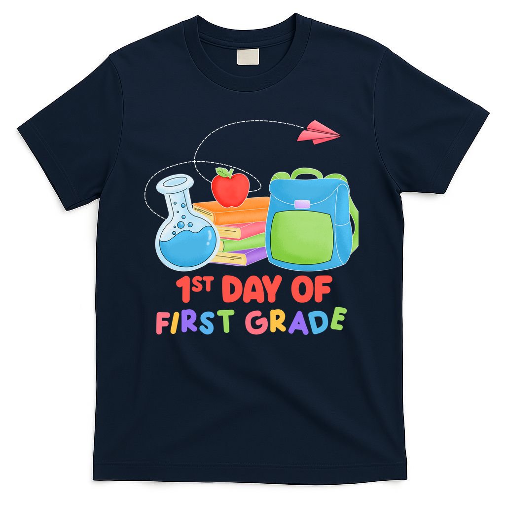 1st Day Of First Grade Cute Back To School T-Shirt