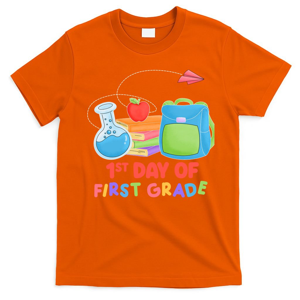 1st Day Of First Grade Cute Back To School T-Shirt